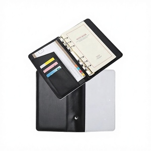 Carpeta Portafolios de Cuero PU para Sublimación, Diseño DIY Ecológico A6/A5, con Hojas Sueltas, para Menús de Restaurante, Tarjetero - Product Image 4