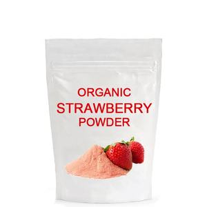 Commercio all'ingrosso biologico liofilizzato fragola in polvere di frutta fragola in polvere succo di fragola biologica in polvere - Product Image 1