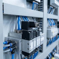 Connecteur de vanne solénoïde EB-BG1N02000C-08FD3, forme A, M8, prise circulaire 3 broches, étanche IP67, varistor LED, usage industriel