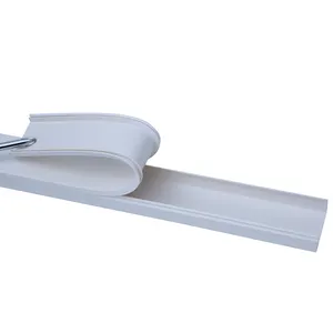 25x16 100x50mm Selbst klebender PVC-Elektrokabel kanal Kunststoff kabelkanal Preis PVC-Gehäuse Elektrische Kabel rinne und Kabelkanal