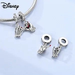 Ciondoli <span class=keywords><strong>Disney</strong></span> Topolino in Argento 925 con Zirconi, Adatti per Collane e Bracciali, Regali Fai-da-Te per Feste di Compleanno, per Donne - Product Image 6