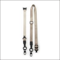 Sangle de téléphone portable 2-en-1 longue et courte, bicolore, double usage, bandoulière, pour bouteille d'eau, portée croisée ou au cou, pour l'extérieur