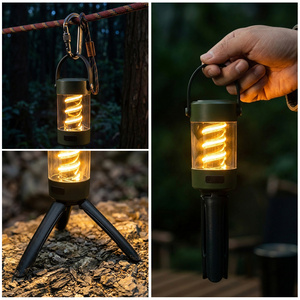 Lanterne de <span class=keywords><strong>camping</strong></span> LED sans fil, étanche, à intensité variable, lumière douce, pour le glamping et les accessoires de plein air - Product Image 6
