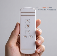 Télécommande à code roulant 433,42 MHz à 5 canaux pour moteur tubulaire, stores et stores enrouleurs électriques