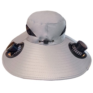 Casquette de pêche et de randonnée multifonctionnelle portable à énergie solaire, rechargeable, avec ventilateur intégré – Idéale pour la pêche à la <span class=keywords><strong>carpe</strong></span>, la randonnée, le lac et la rivière – Offre spéciale été - Product Image 3