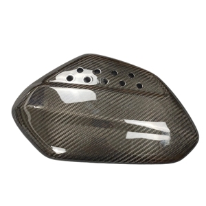 Cubierta de Punta de Silenciador de Escape para Motocicleta, de Fibra de Carbono 100% Seca, Autoclave 3K, para <span class=keywords><strong>Triumph</strong></span> Scrambler 1200 XC/XE - Product Image 6
