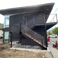 Système de balustrade de balcon en câble métallique en acier inoxydable de haute qualité BNS, avec poteau de balustrade personnalisé résistant à la rouille