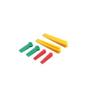 Entretoises de carrelage réutilisables de 5 mm, en <span class=keywords><strong>PVC</strong></span>, céramique, plastique, porcelaine, pierre, pour la construction, le coulis, les clips auxiliaires pour le sol, l'entrée, la salle de bain - Product Image 3