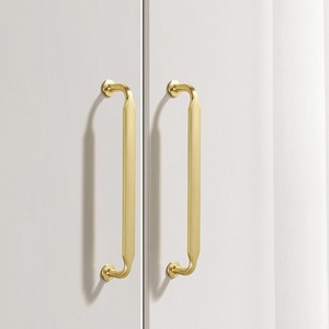 Zinc Alloy Contemporary Wardrobe Door Drawer Handles Cabinet <b>Dresser</b> Furniture Handles with Antirust Feature <b>for</b> Kitchen Bedroom - Product Image 5