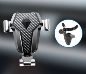 Support de téléphone de voiture multifonctionnel à ventouse pour grille d'aération, support universel de navigation par gravité pour voiture - Product Image 2
