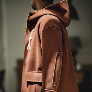 <span class=keywords><strong>Manteau</strong></span> pour <span class=keywords><strong>homme</strong></span> Maden, <span class=keywords><strong>manteau</strong></span> à capuche épais rétro classique, style preppy surdimensionné, <span class=keywords><strong>manteau</strong></span> <span class=keywords><strong>mi</strong></span>-<span class=keywords><strong>long</strong></span>, automne RTS - Product Image 4
