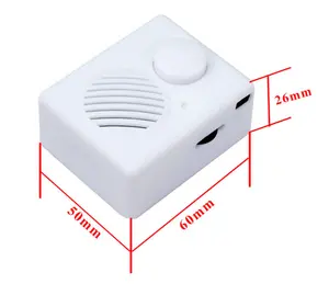 Modulo audio per la registrazione della porta USB di alta qualità a pulsante con registratore vocale