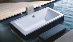Nouveau design de <span class=keywords><strong>baignoire</strong></span> <span class=keywords><strong>centrale</strong></span> blanche <span class=keywords><strong>baignoire</strong></span> d'angle intérieure à remous <span class=keywords><strong>baignoire</strong></span> en acrylique intégrée pour adulte dans la salle de bain - Product Image 2