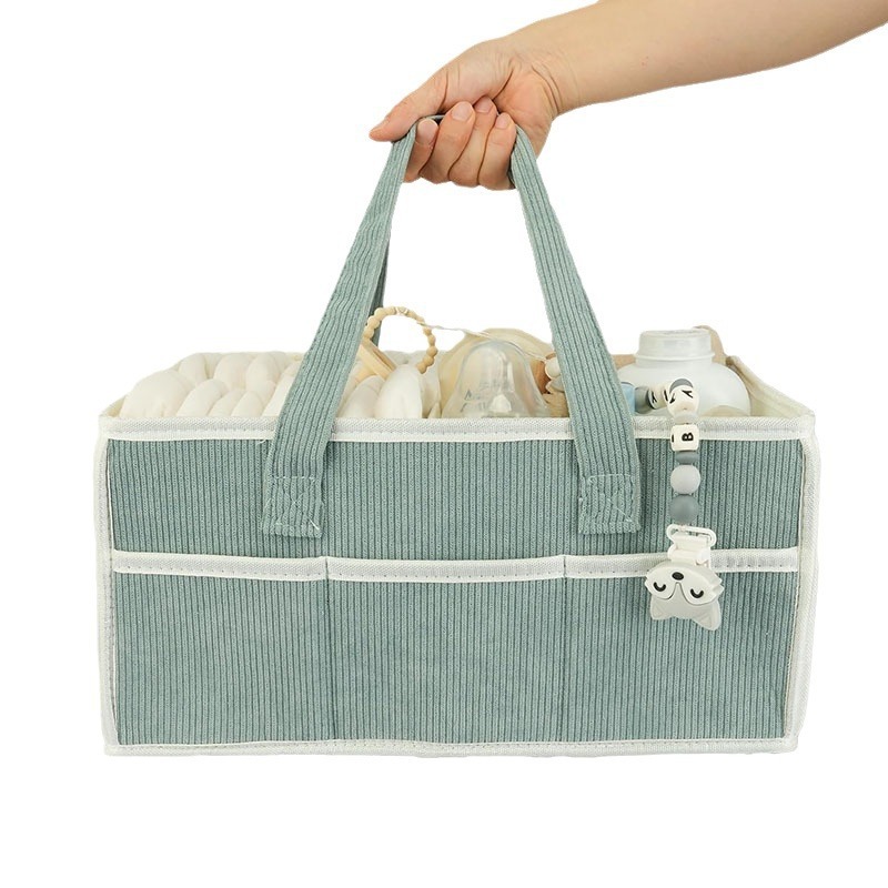 Fleece Quilted Diaper Bag Plaid Quilted