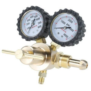 ตัวปรับแรงดันไนโตรเจนทองเหลือง G5/8 800 PSI พร้อมเกจวัดแรงดัน CGA580 สำหรับโพรเพนและคาร์บอนไดออกไซด์ในงานอุตสาหกรรม - Product Image 1
