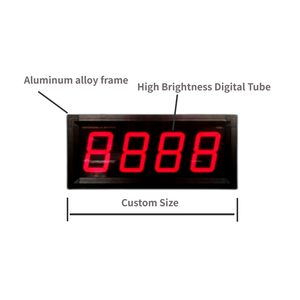 공장용 디지털 카운팅 전자 디스플레이 스크린 생산 라인 계수기 LED 표시 보드 - Product Image 4