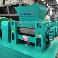 Granulateur à double rouleau pour la fabrication de granulés d'engrais au sulfate d'ammonium, haute productivité 1-10t/h, granulation à sec