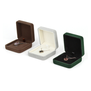 Boîte à bijoux en papier avec porte coulissante pour emballage, couleur violette originale - Product Image 6
