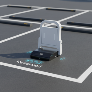 ระบบกั้นจอดรถอัจฉริยะ IoT พร้อมล็อคจอดรถอัตโนมัติสำหรับลานจอดรถ - Product Image 1