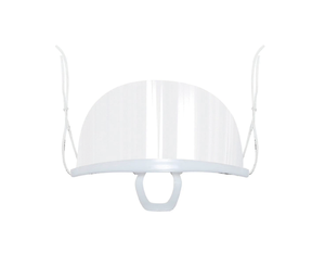 Hubei Haixin masker makanan bening transparan, masker kebersihan Wajah Anti kabut dengan Visor plastik pelindung mulut - Product Image 6