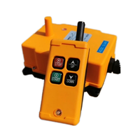 Sistema di Controllo Remoto Radio per Gru Elettronica HS-4 a 4 Canali e 1 Velocità, IP65, in Plastica, con Interruttore 10A 1NO