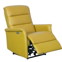 Chaise longue en cuir simple moderne chaise d'ordinateur électrique multifonctionnelle pour petit appartement salon chambre à coucher pour les loisirs