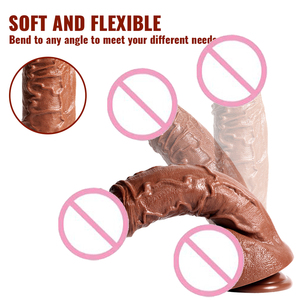 Силиконовый фаллоимитатор Sensanova с присоской – 100% водонепроницаемый, реалистичный дизайн большого члена, вес 663 г, производство Хунань, бесплатная доставка - Product Image 6