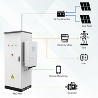 Sistema de Almacenamiento de Energía Comercial Ligero de 61.44kWh, 30kW, 51.2V, LiFePO4, IP64, Híbrido, para Comercios Minoristas, Autoconsumo