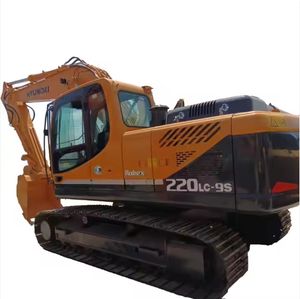 Excavadora de Orugas HYUNDAI 220-9 Usada de 22 Toneladas, con Peso Operativo de 5 Toneladas, Motor Original de Alta Calidad, Procedente de Corea - Product Image 1