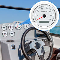 Aksesori Factory Outlet Universal 12V 24V 7000RPM Tachometer Mekanis 7000RPM Speedometer Suku Cadang Sepeda Motor