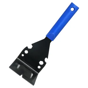 Multi-purpose Trim Puller Heavy Duty Pry Bar Utility Molding Removal Tool for Wood Tile Baseboard Nail Pulling Hex Wrench