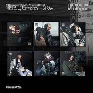 P1Harmony UNIQUE Compact Ver 9th มินิอัลบั้ม ของแท้ อัลบั้มซีดีเคป๊อป พร้อมโฟโต้บุ๊ค โฟโต้การ์ด โปสเตอร์ รุ่นลิมิเต็ดอิดิชั่น ของขวัญ - Product Image 3