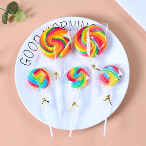 Bolsas transparentes para piruletas de celofán con cierre de lazos torcidos Bolsas para pasteles Pop Morsun 100 PCS Embalaje de dulces para alimentos <span class=keywords><strong>Bolsa</strong></span> plana OPP reciclable - Product Image 4