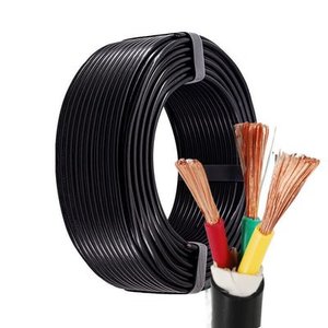PVC Encalhado 18AWG 300V Cabo de Alimentação AC 2/3/4/5/<span class=keywords><strong>6</strong></span> Core Cobre Fios Elétricos 22AWG a 28AWG Tipo Nu para Uso Subterrâneo - Product Image 5