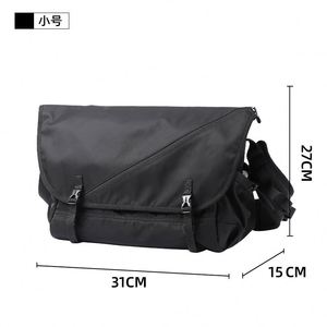 Custom Logo HighQuality Zipper Men's Messenger <b>Bag</b> Streetwear Style Single Shoulder <b>Bag</b> for Daily Use - Product Image 3
