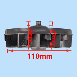   Moteur de ventilateur d'évaporateur de réfrigérateur Eau36179301 DC13V 110mm - Product Image 3