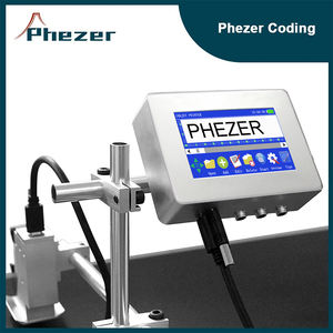 Industrieller Flaschen-Verfallsdatum-Automatik-Tintenstrahldrucker für Flex-Eier Mehrfarbiger Hochgeschwindigkeits-Digital-Tintenstrahldrucker für Kunststoff, Metall, Holz - Product Image 2