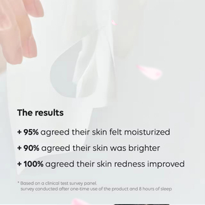 Masque facial en feuille de verre en gros pour une hydratation intense et éclaircissante, 2 patchs, masque facial en gel de collagène pour la nuit - Product Image 6