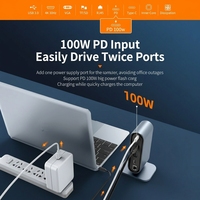 Station d'accueil pour ordinateur portable 12-en-1 en gros, Hub USB-C multi-ports avec HDMI et Ethernet pour ordinateur portable, personnalisable en vrac OEM