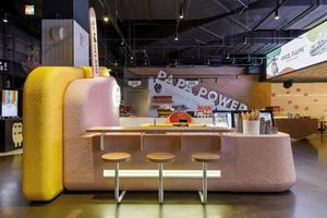 เคาน์เตอร์ร้านชานมสไตล์โมเดิร์นแบบสั่งทำ |   ออกแบบเคาน์เตอร์บาร์กาแฟ เฟอร์นิเจอร์เคาน์เตอร์ร้านกาแฟ ผู้ผลิตเคาน์เตอร์ร้านอาหาร เคาน์เตอร์กาแฟ - Product Image 4