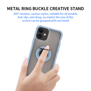 Funda de teléfono con soporte de anillo magnético giratorio de 360 grados, carcasa de lujo para <span class=keywords><strong>iphone</strong></span> 14 13 12 11 pro max 8 7 6 Plus <span class=keywords><strong>SE</strong></span> - Product Image 5