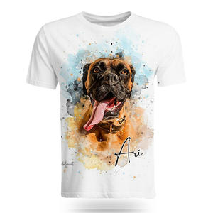 Camiseta de Hombre 2023 con Estampado 3D de Perro, Talla Grande, Manga Corta, Transpirable, de Poliéster, para Uso Casual de Verano - Product Image 5