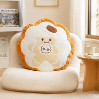 Coussin décoratif en peluche personnalisé en forme de pain d'épices de Noël, fabrication OEM en gros, coussin festif personnalisé pour les fêtes, fabricant de coussins doux