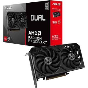 Tarjeta Gráfica Dual Radeon RX 9060 XT de 16 GB GDDR6, PCIe 5.0, HDMI 2.1b, DisplayPort 2.1a, Ranura 2.5, Ventilador Axial Tech, Venta al Por Mayor - Product Image 1