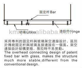 KMRY Cabine <span class=keywords><strong>de</strong></span> <span class=keywords><strong>douche</strong></span> rectangulaire en acier inoxydable 304 au design moderne Cabine <span class=keywords><strong>de</strong></span> <span class=keywords><strong>douche</strong></span> sans cadre pour salle <span class=keywords><strong>de</strong></span> bain - Product Image 2