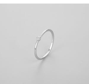 Mode Silber Ringe Frauen 925 Sterling Versprechen Ringe für Paare Zirkon Verlobung sring - Product Image 5