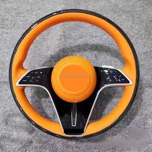 Volante Personalizzato per <span class=keywords><strong>Mercedes</strong></span>-Benz C300 C200 <span class=keywords><strong>C180</strong></span> W204 W211 W213 W205 W447 E63 Glc Classe S Classe G - Product Image 3