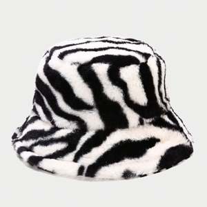 Conjunto de Sombrero Bucket y Bolso con Estampado de Leopardo/Aргайль, Ajustable, de Piel Sintética, Cálido, Ecológico, para Uso Diario, Fiestas, para Mujer - Product Image 6