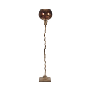 Moderno Portacandele Alto a Catena per Arredamento Casa, Design in Metallo per Candele Tealight e a Stelo - Product Image 3