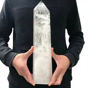 Venta al por mayor de torres de calcita caribeña rara, piedra pulida de alta calidad, cristal de Feng Shui, escultura mineral, regalo especial - Product Image 3